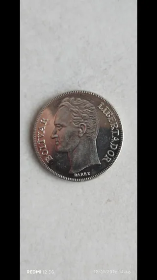 50 Bolívares 1990 Venezuela Moneda