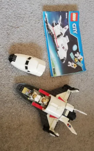 Lego City Space Shuttle Montato