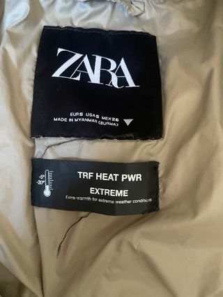 Chaqueta Zara Beige Hombre