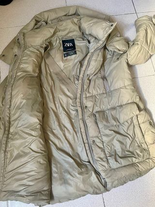 Chaqueta Zara Beige Hombre