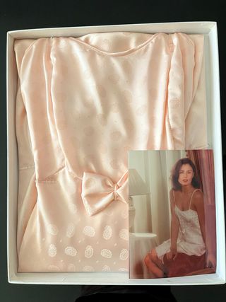 Lote lencería seda italiana excedente stock fábric