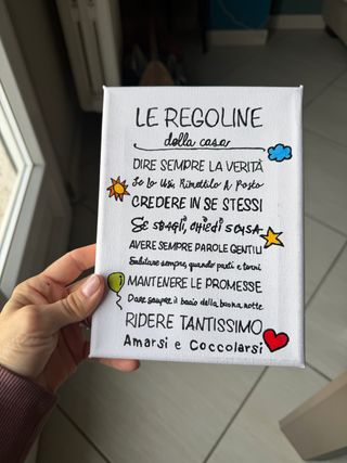 Quadretto Le Regoline della Casa