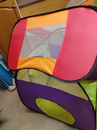 Tenda gioco richiudibile colorata