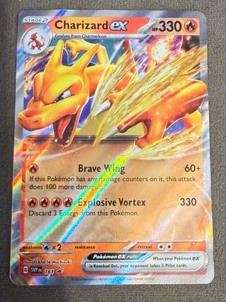 Carta Pokémon Charizard EX Inglesa