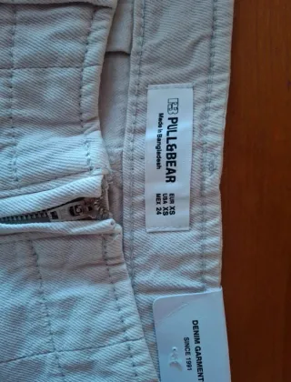 Minifalda vaquera Pull&Bear beige