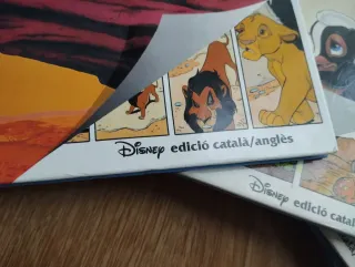Colección libros Disney catalán ingles
