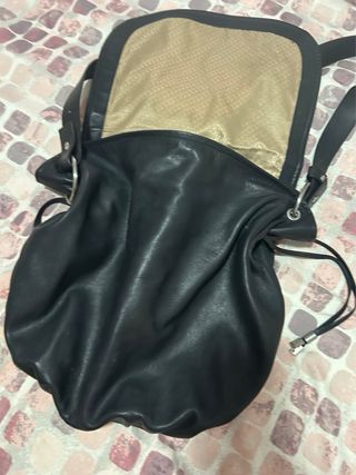 Bolso bandolera piel Tous negro