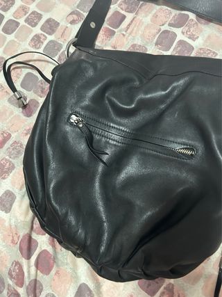 Bolso bandolera piel Tous negro