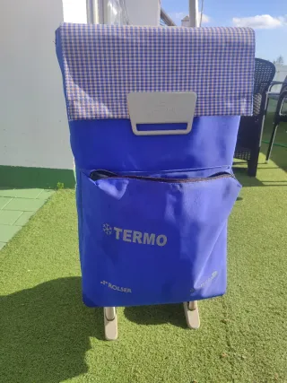 Carro de compra ROLSER azul