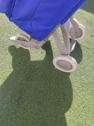 Carro de compra ROLSER azul