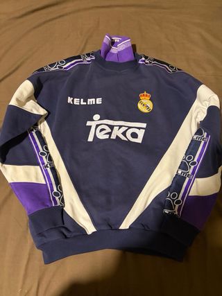 Sudadera Real Madrid Kelme Teka Talla XS : OFICIAL