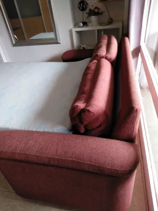 Sofá Cama Ikea Rojo