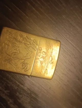 Accendino Zippo Eagle U.S.A. SOLID BRASS