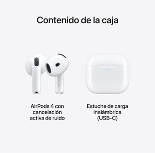 Airpods 4 con cancelación de ruido activa