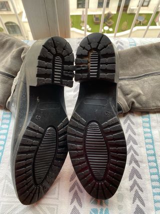 Botas Agua y Ante Mujer Talla 40