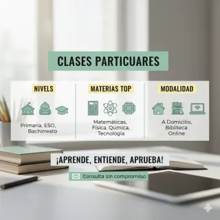 Clases Particulares | Primaria, ESO y Bachillerato