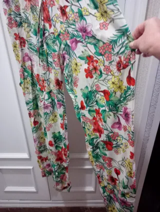 Mono largo estampado floral