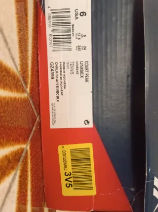 Scarpe Reebok bianche e teal