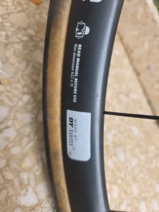 Ruedas carbono DT Swiss para disco