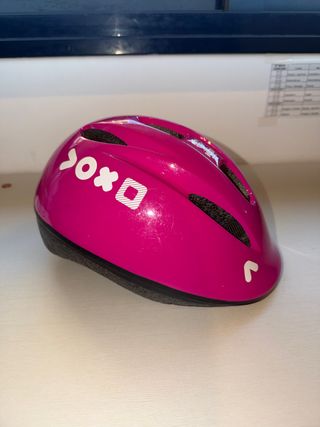 Casco bici infantil rosa