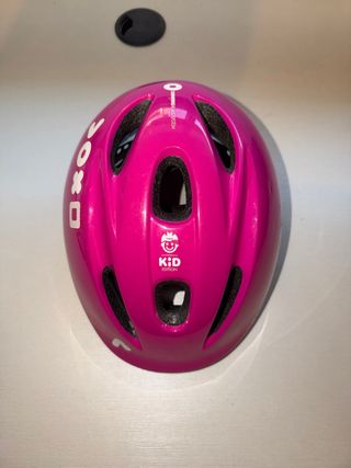 Casco bici infantil rosa