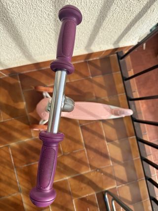 Patinete infantil 3 ruedas rosa Oxelo