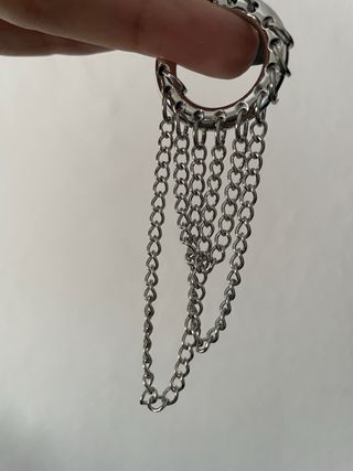 Pendientes Aro Cadena