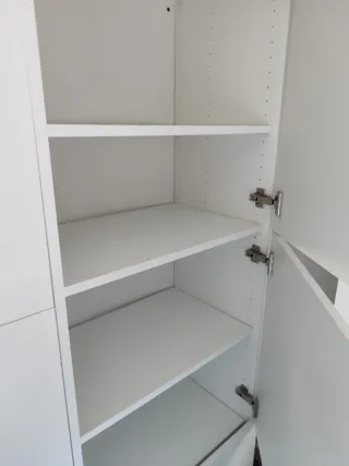 Mueble Salón Blanco Ikea Besta - 2 Módulos