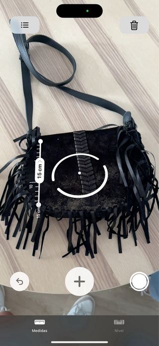 Bolso Desigual Negro Flecos