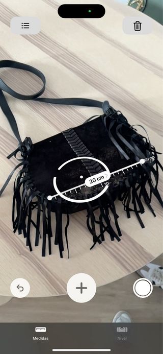 Bolso Desigual Negro Flecos