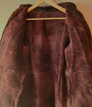 Chaquetón Cortefiel Marrón Talla xs