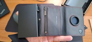 Portafoglio LORZOR Uomo Pelle Slim Airtag