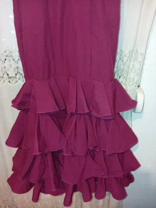 Traje Flamenca Buganvilla Volantes