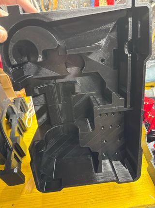 Molde para caixa Milwaukee para Roteadora makita