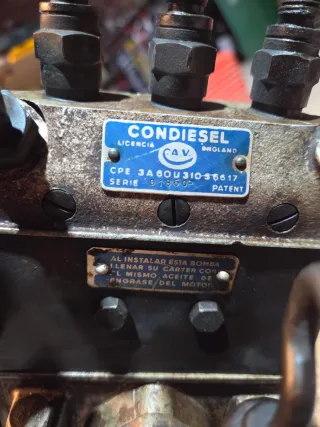 Bomba de combustible Barreiros