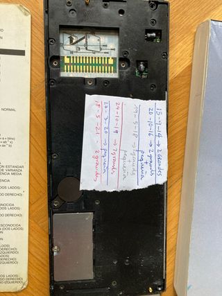 Calculadora Casio FX-850P Manual y Accesorios