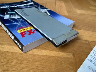 Calculadora Casio FX-850P Manual y Accesorios