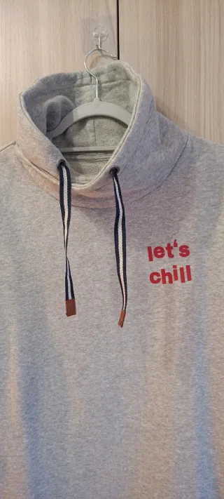 Abito Felpa Grigio Let's Chill Taglia S