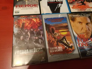 Lote 8 Películas VHS Acción/Aventura