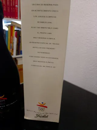 Botella Freixenet Cava Olímpico Barcelona 92