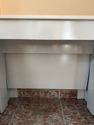 Tavolo consolle estensibile bianco