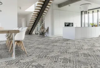 Alfombra Vinílica decorativa hidráulica 60 x 160