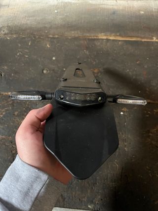 Portamatrículas LED moto