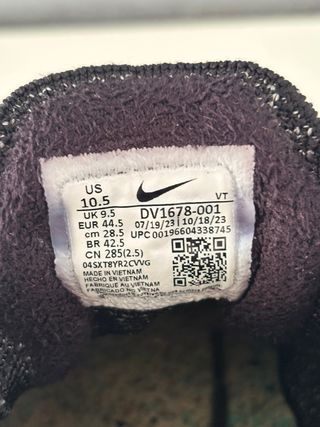 Nike Air VaporMax 2023 Zapatillas Negras Blancas