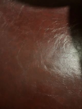 Confezione di 6 sedie in similpelle - Bordeaux Vintage