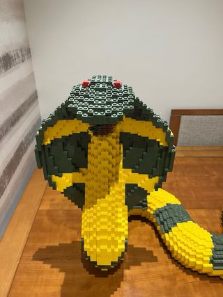 Serpiente Cobra Lego Construcción