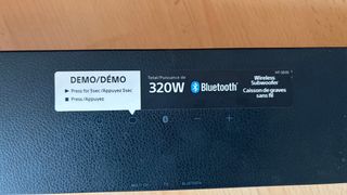 Barra de sonido SONY