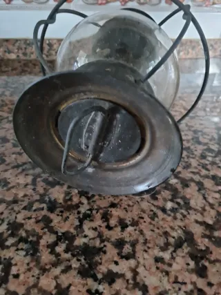 Lámpara Quinqué Antigua