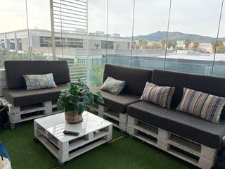 Muebles de jardín de palets