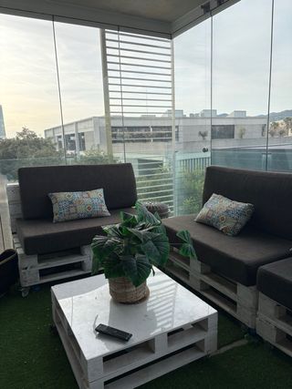 Muebles de jardín de palets